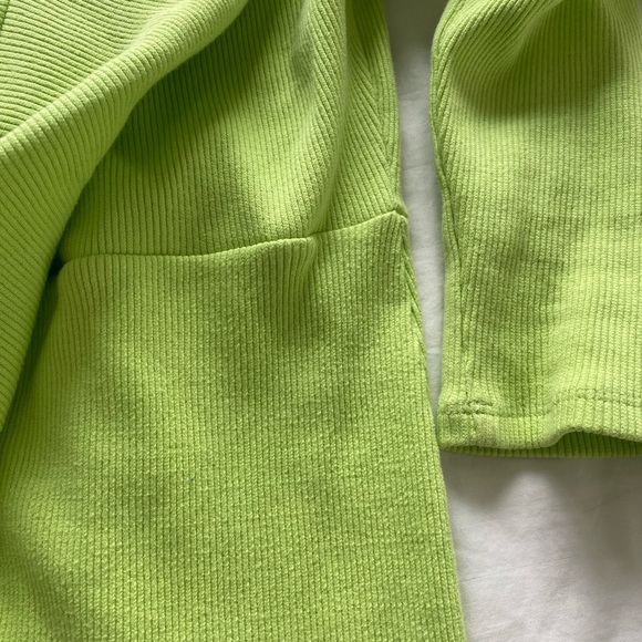 The Line by K Saloma wrap dress in lime/ green S - Picture 5 of 5